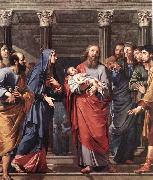 Philippe de Champaigne The Presentation of the Temple painting